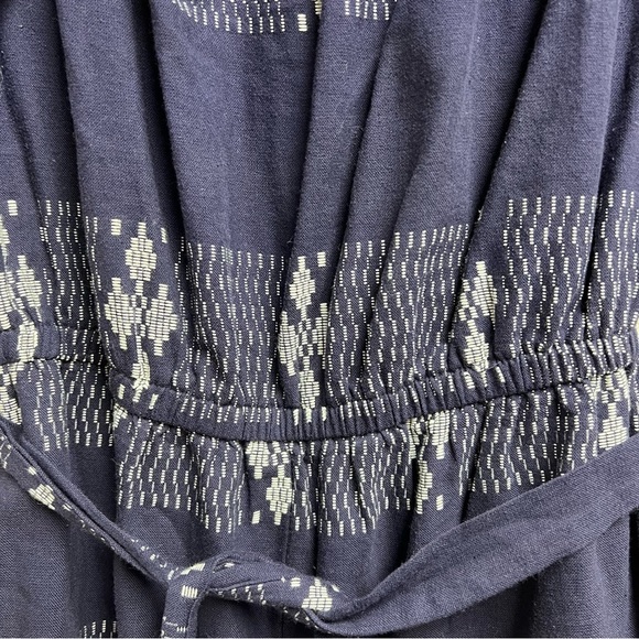 Anthropologie Corey Lynn Calter Aziza Embroidered Off Shoulder Jumpsuit - Picture 7 of 12